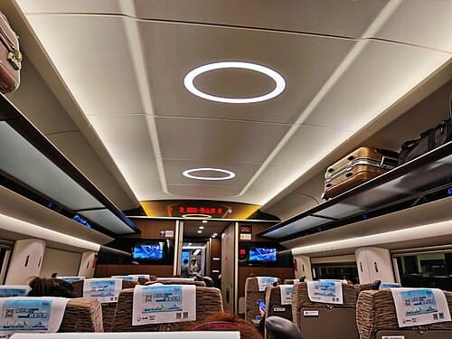 Fuxinghao high-speed train interior